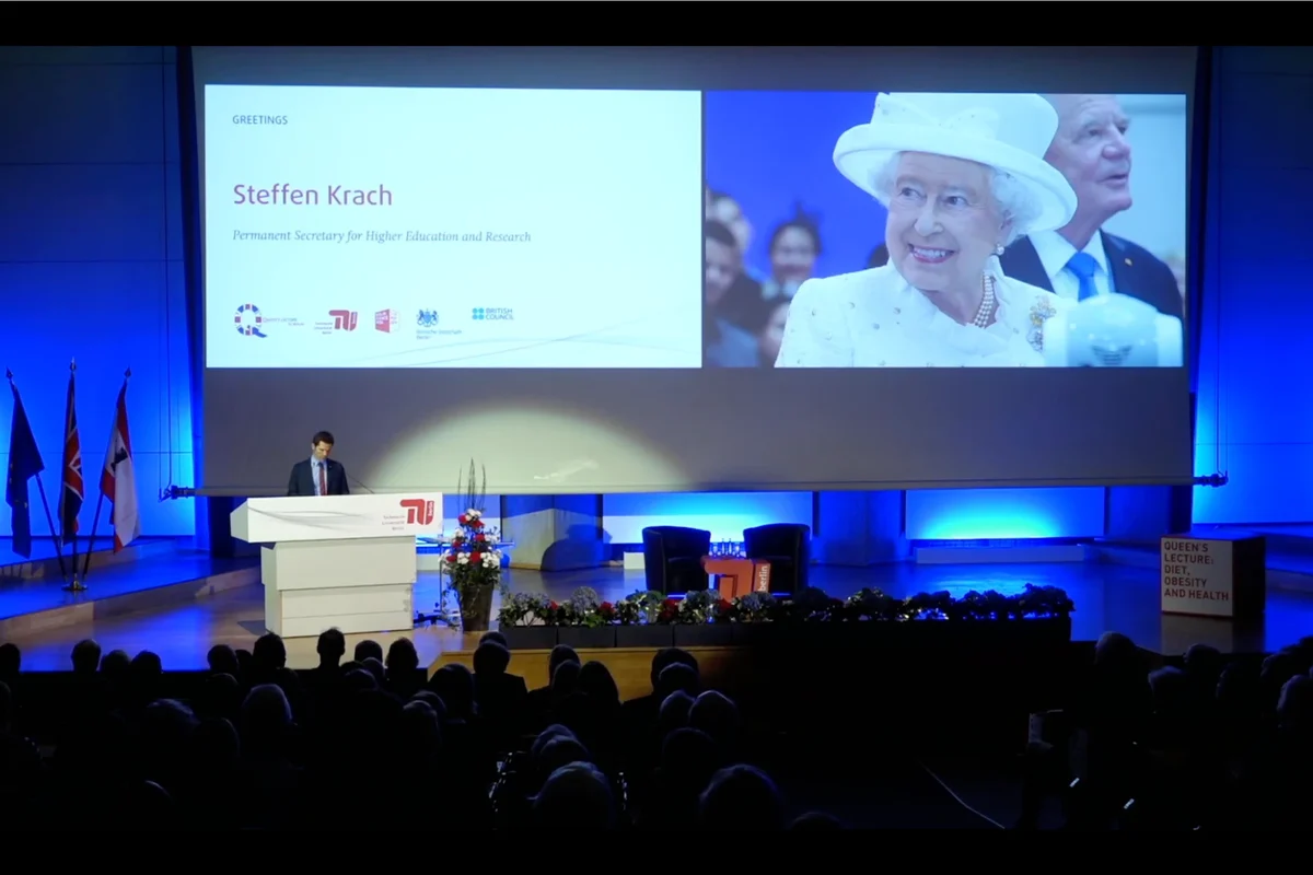 Technische Universität Berlin · Queen's Lecture 2018 — Livestream