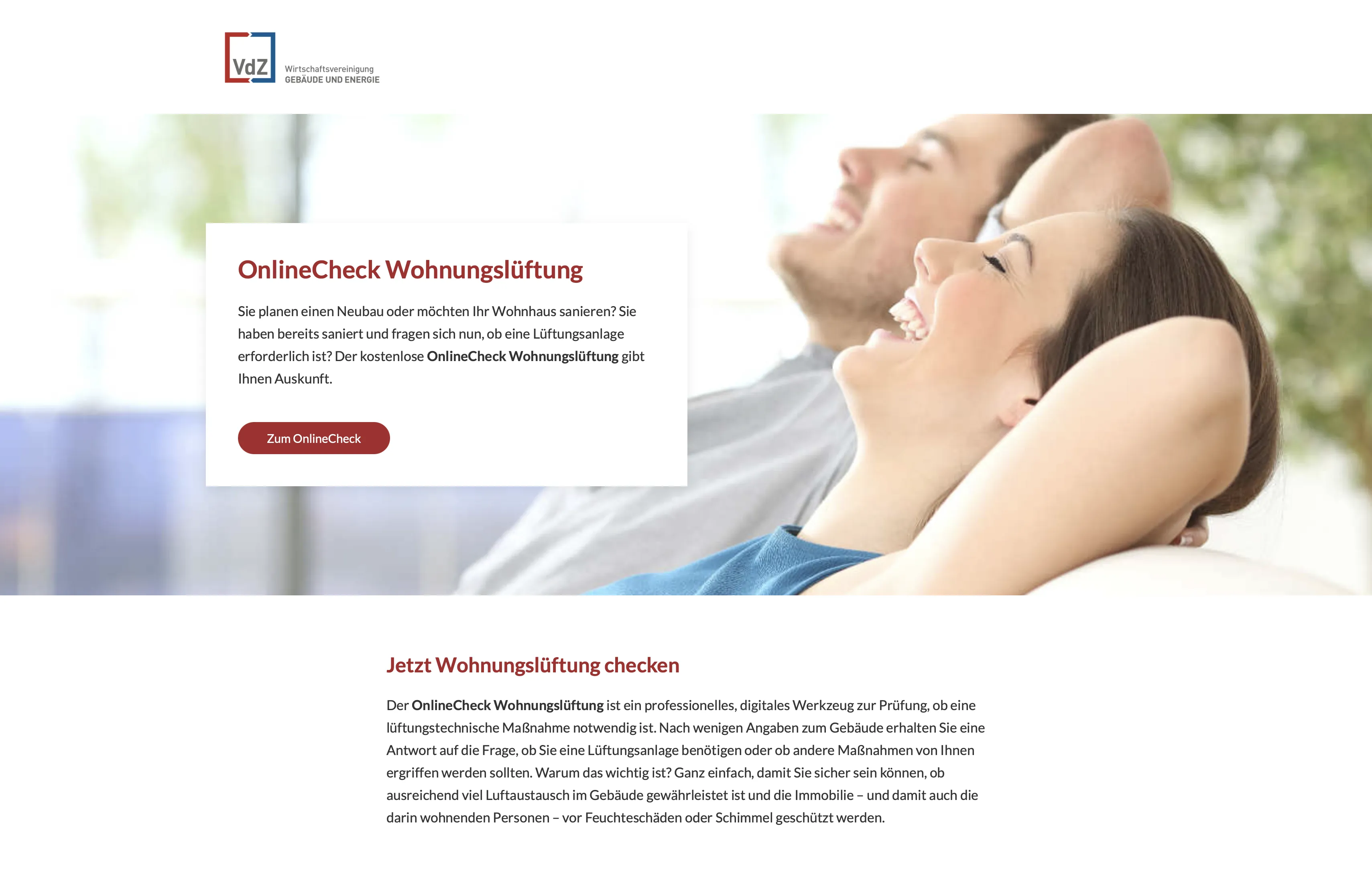 VdZ Wirtschaftsvereinigung Gebäude und Energie